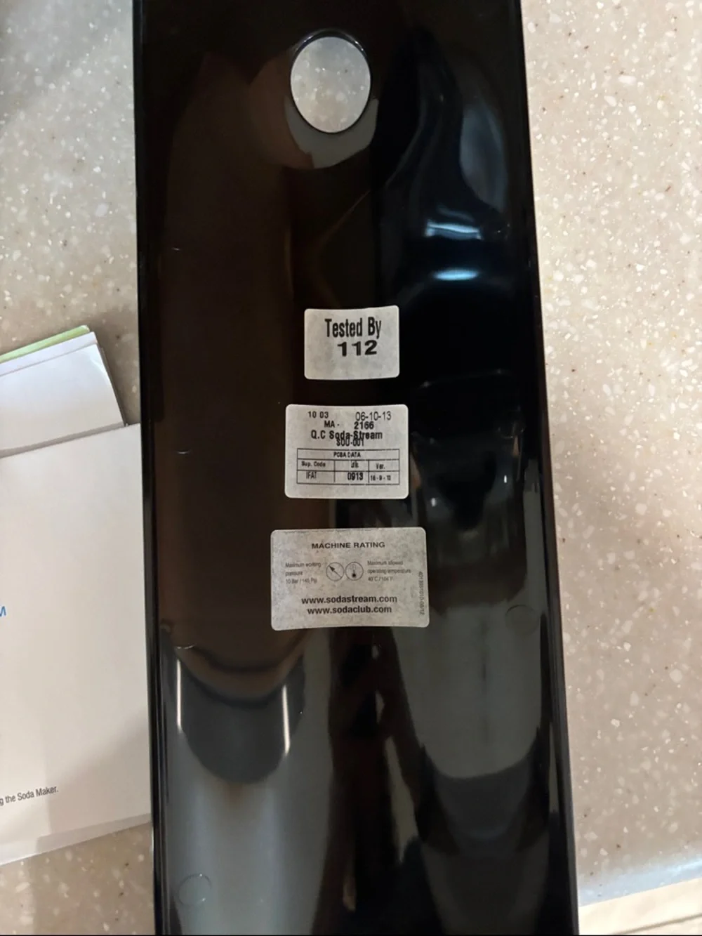 SodaStream Source Black Sparkling Water Maker - Picture 5 of 6